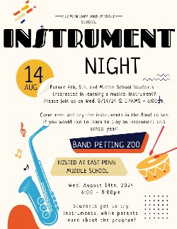 Instrument Night Poster